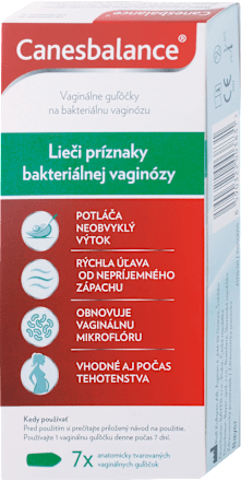 Vaginálne guľôčky na bakteriálnu vaginózu Canesbalance