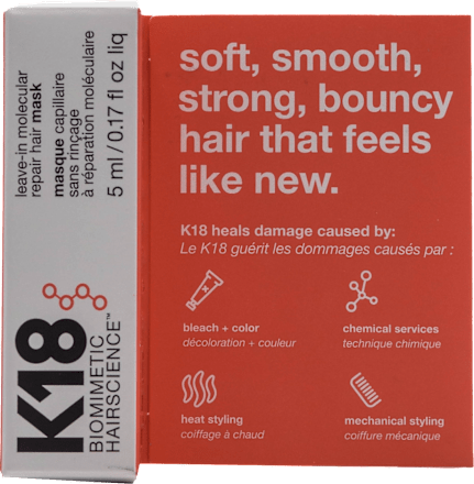 Biomimetic Hairscience – maska za molekularnu obnovu kose bez ispiranja K18