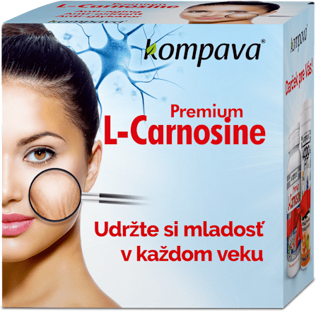 Tablety Premium L-Carnosine Kompava