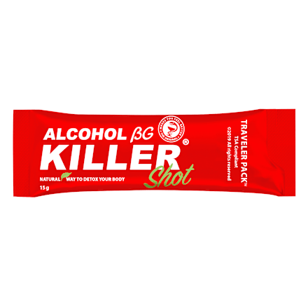 Koncentrát osviežujúceho nealkoholického nápoja Alcohol Killer Shot  βG KILLER