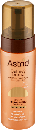 samoopalovací pěna Astrid