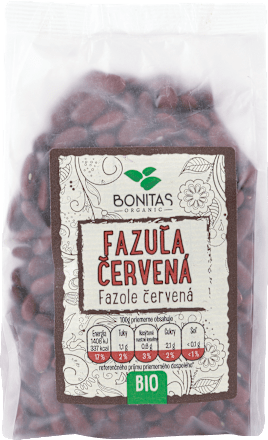 Bio Fazuľa červená BONITAS ORGANIC