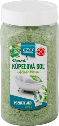 Vonná kúpeľová soľ Aloe vera Ezo