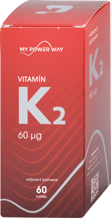 Kapsuly Vitamín K2 MY POWER WAY