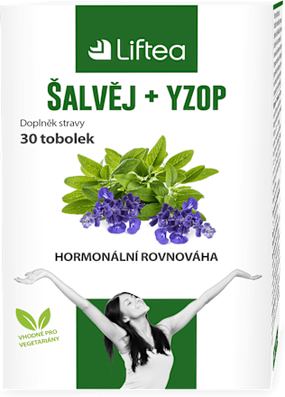 tobolky Šalvěj + yzop Liftea