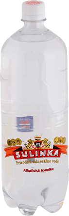 Prírodná minerálna voda Alkalická kyselka Sulínka