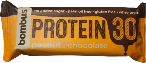 PROTEIN kikiriki-čokolada 30% bombus