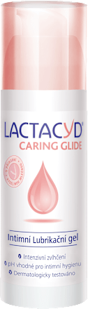 Intímny lubrikačný gél Caring Glide LACTACYD