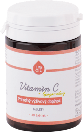 Tablety Vitamín C + lipozomálny LIQOIL