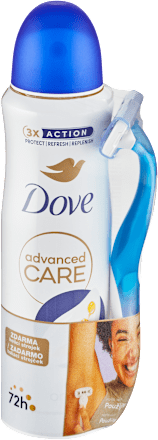 Advanced Care antiperspirant sprej + holicí strojek Dove