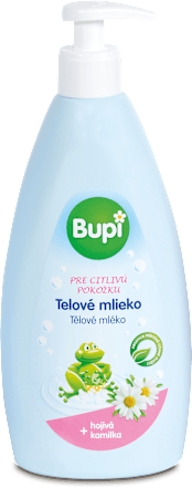 Detské telové mlieko s kamilkou Bupi