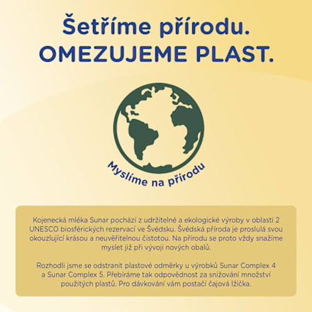 pokračovací mléčná kojenecká výživa 4 Complex 24m Sunar