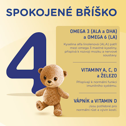 pokračovací mléčná kojenecká výživa 4 Complex 24m Sunar