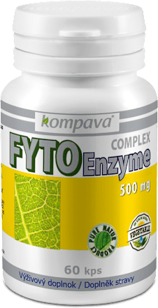 Kapsuly FytoEnzyme Complex 500 mg Kompava