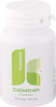 Kapsuly Colostrum Premium 350 mg Kompava