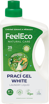 Prací gél na bielu bielizeň White FeelEco