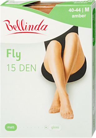 Harisnya, Fly, 15DEN, amber, M Bellinda