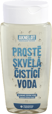 čisticí pleťová voda pro hloubkové čištění Aknelot
