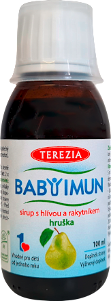 BABY IMUN sirup s příchutí hrušky TEREZIA