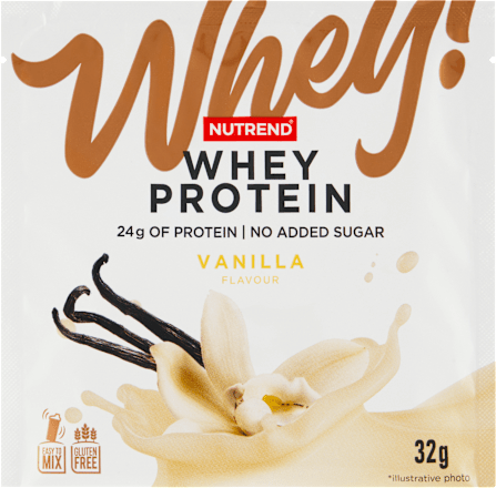 Proteínový nápoj v prášku Whey Protein príchuť Vanilla Nutrend