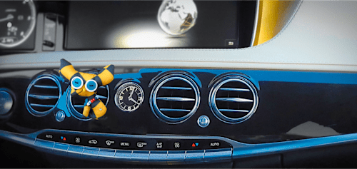 Vôňa do auta HUBERT #8 kojot Fresh and Funny