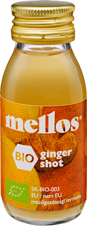 Bio gyömbér shot mellos