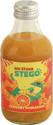 Bio Šťava Červený pomaranč STEGO