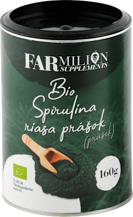 Bio Spirulina riasa v prášku FARMilion Supplements
