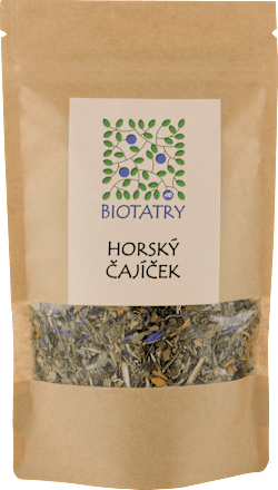 Sypaný bylinný čaj Horský čajíček Biotatry