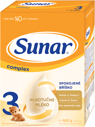 Mliečny nápoj pre malé deti complex 3 Sunar