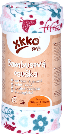 bambusová osuška 90x100 cm xkko