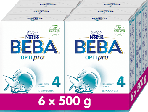 pokračovací mléčná kojenecká výživa 4 OPTIpro 18m BEBA