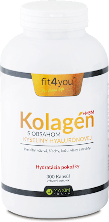 Kolagén s obsahom kyseliny hyalurónovej fit4you