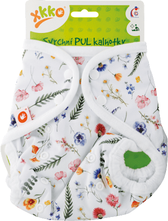Vrchné PUL plienkové nohavičky, lúka - uni 4-15 kg xkko