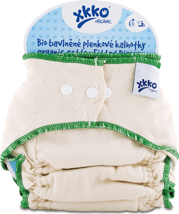 Bavlnené plienkové nohavičky veľkosť L xkko