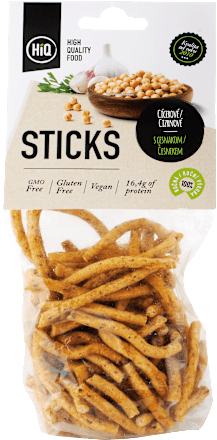 Cícerové tyčinky s cesnakom HiQ - Food