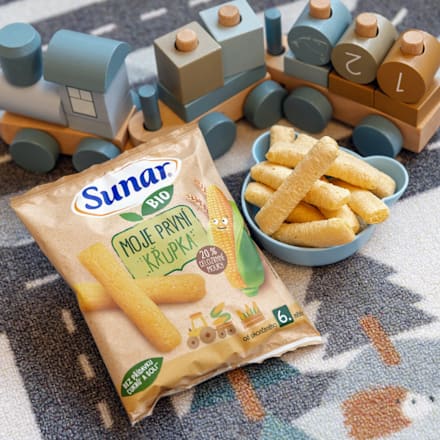 BIO moja prvá detská chrumka 6m+ Sunar