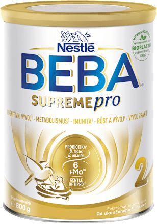 Následná dojčenská mliečna výživa SUPREMEpro 2 BEBA