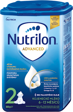 pokračovací mléčná kojenecká výživa 2 Advanced 6m Nutrilon