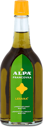 francovka lihový bylinný roztok Lesana Alpa