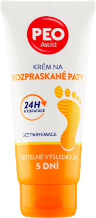 PEO krém na rozpraskané paty Astrid