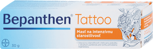 Masť na intenzívnu starostlivosť Tattoo Bepanthen