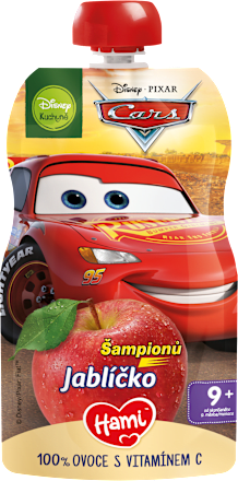 Ovocná kapsička Disney Cars Jabĺčko  Hami