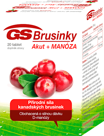Brusinky Akut + Manóza GS