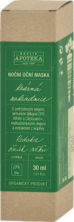 Nočná očná maska Krásna záhradníčka HAVLÍK APOTEKA