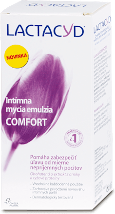 Intímna mycia emulzia Comfort LACTACYD