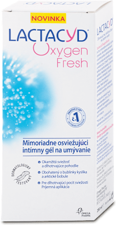 Mimoriadne osviežujúci intímny gél na umývanie Oxygen Fresh LACTACYD