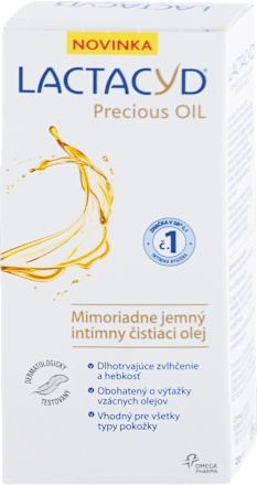 Mimoriadne jemný intímny čistiaci olej Precious Oil LACTACYD