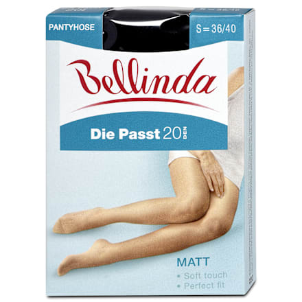 punčochové kalhoty DIE PASST, velikost 40, černá Bellinda