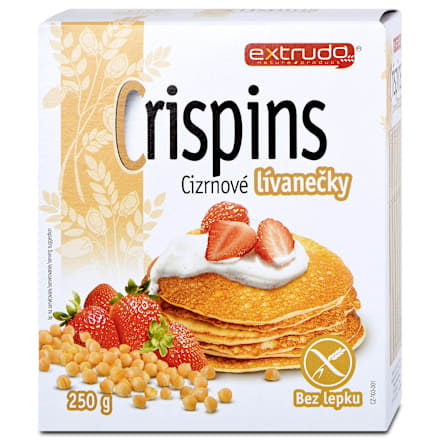 cizrnové lívanečky Crispins